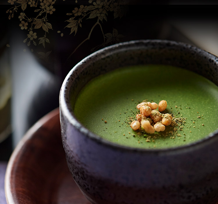 玄米茶の生チョコレート