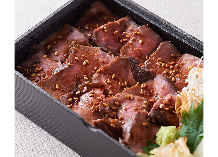 A5等級松阪牛ステーキ弁当