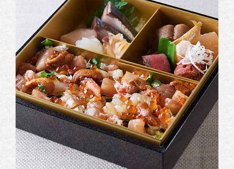 会席ばらちらし弁当